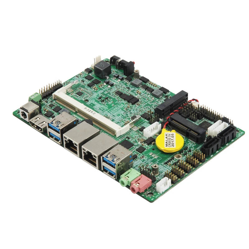 ITZR Customized 3.5 inch Mini industrial motherboard I5-5200U Dual Lan 5*COM LVDS GPIO
