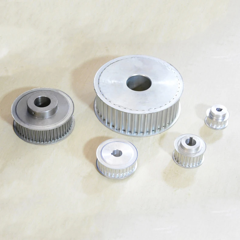 Machinery Equipment Accessories Aluminum Synchronous Wheel Timing Pulley Wheel Synchronous Belt Idler Tensioner Pulley