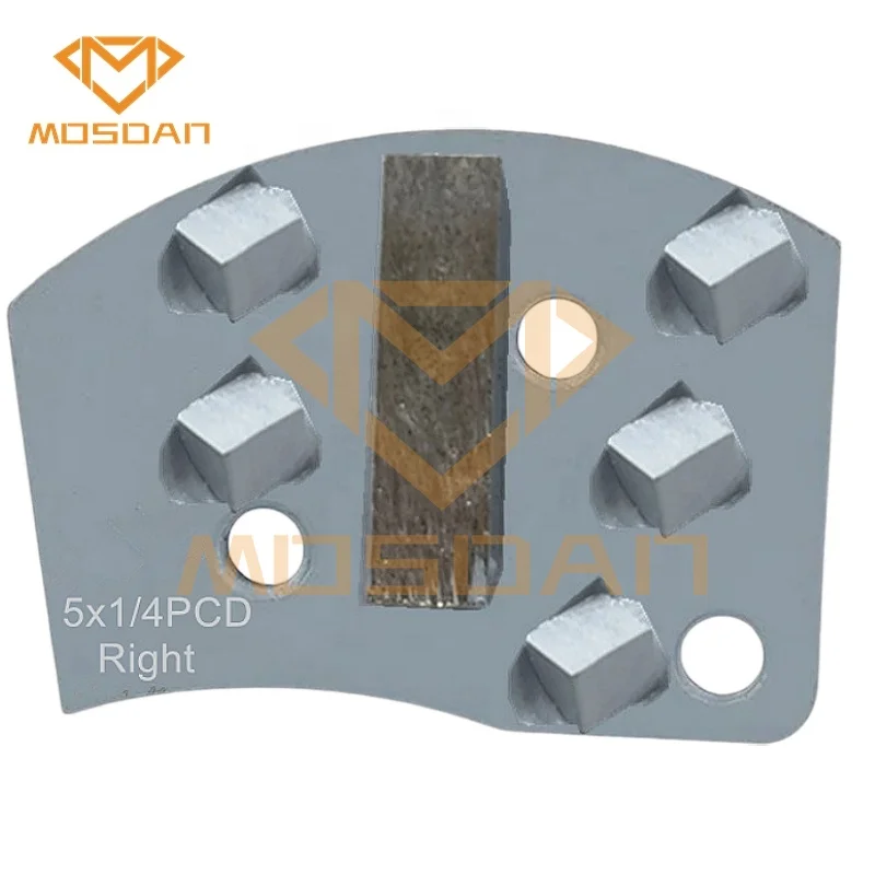 Скребок Contec 5x 1/4 PCD износ 1 бар алмазный шлифовальный сегмент шайба для удаления тонкого клея краски