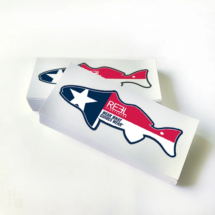 Custom Clear Labels Printing waterproof clear transparent stickers