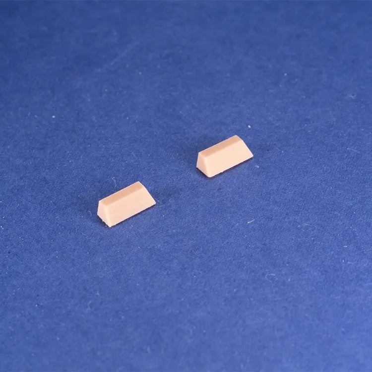 1/64 Parking Anti-Collision Strip Fender Stop Brake Space Limit Model Garage Scene Accessories White Mould Unpainted