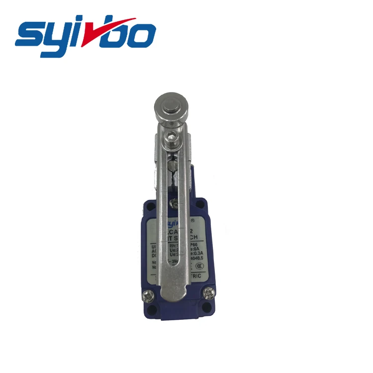 Surface anodized Corrosion Resistant Double-circuit adjustable roller action snap limitswitch