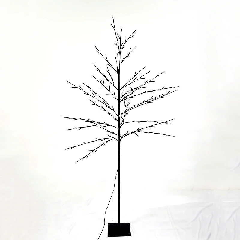 
Искусственная Рождественская уличная Светодиодная лампа на дерево с цветком вишни 