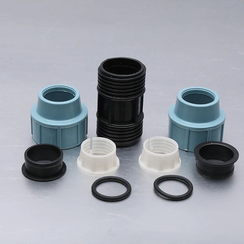 Agriculrure irrigation polypropylene pp pipe compression fitting Coupling