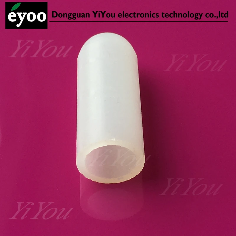 9.5mm 10mm M10 Screw silicone cap Rubber dust cover High temperature Plating Spray Threaded Silicone End Caps