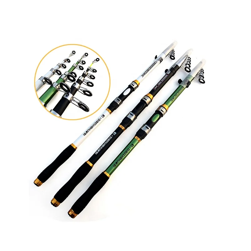 Ультралегкое спиннинговое удилище, 3,6 м, 3 м, 2,7 м, 2,4 м, 2,1 м