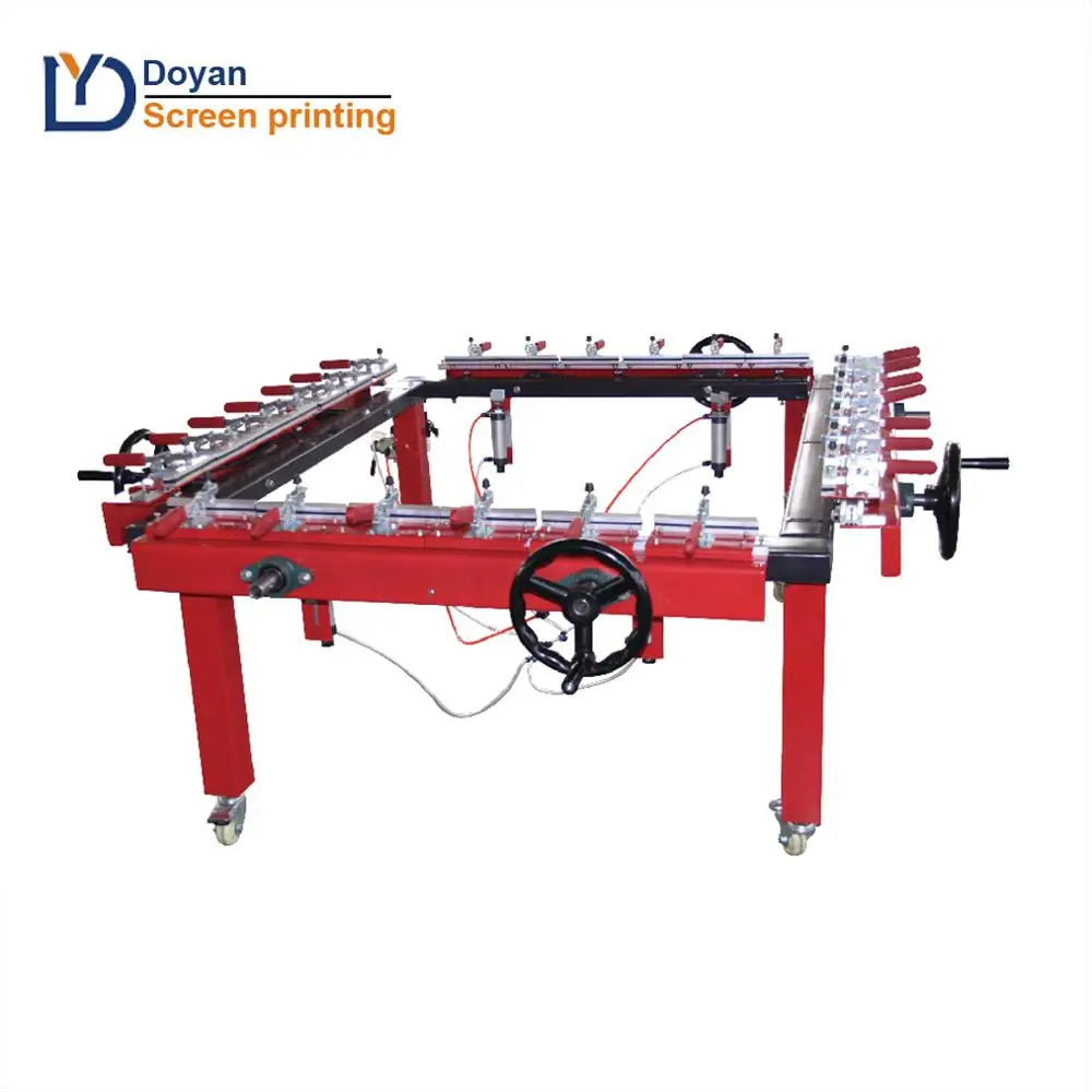 Doyan Single Clamp Silk Screen Mesh Stretch Machine
