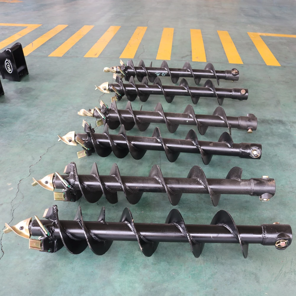 High repurchase CE factory OEM excavator hydraulic post hole digger earth auger drill No reviews yet