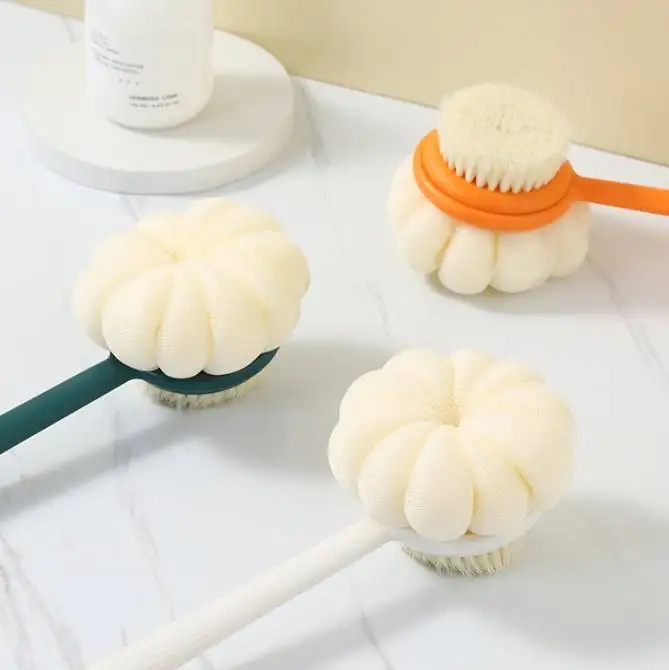 Bath Brush exfoliating brush boar body back shower Washing Bath Body cleaning Long Handle bath brush