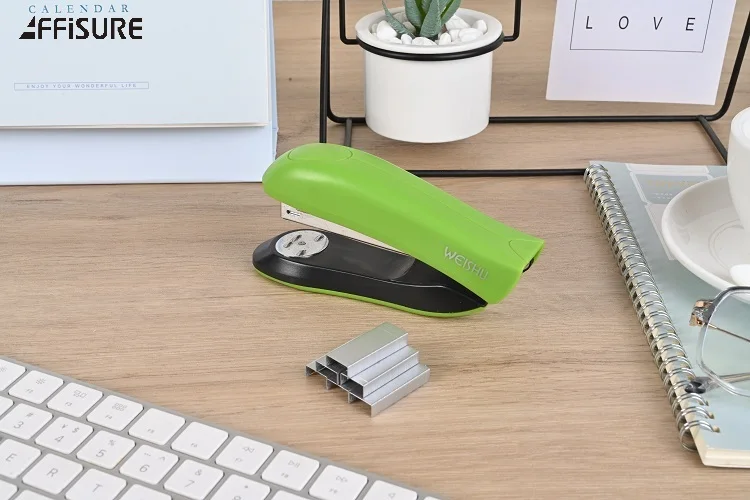 Factory Price 20 Sheets 24/6&26/6 Metal Stapler Grapadora With Color Box