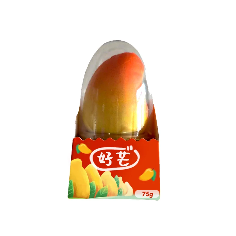 Wholesale Exotic Ice Cream 75g*12 Fruit Ice Cream Peach Mango Best Selling Ice Cream