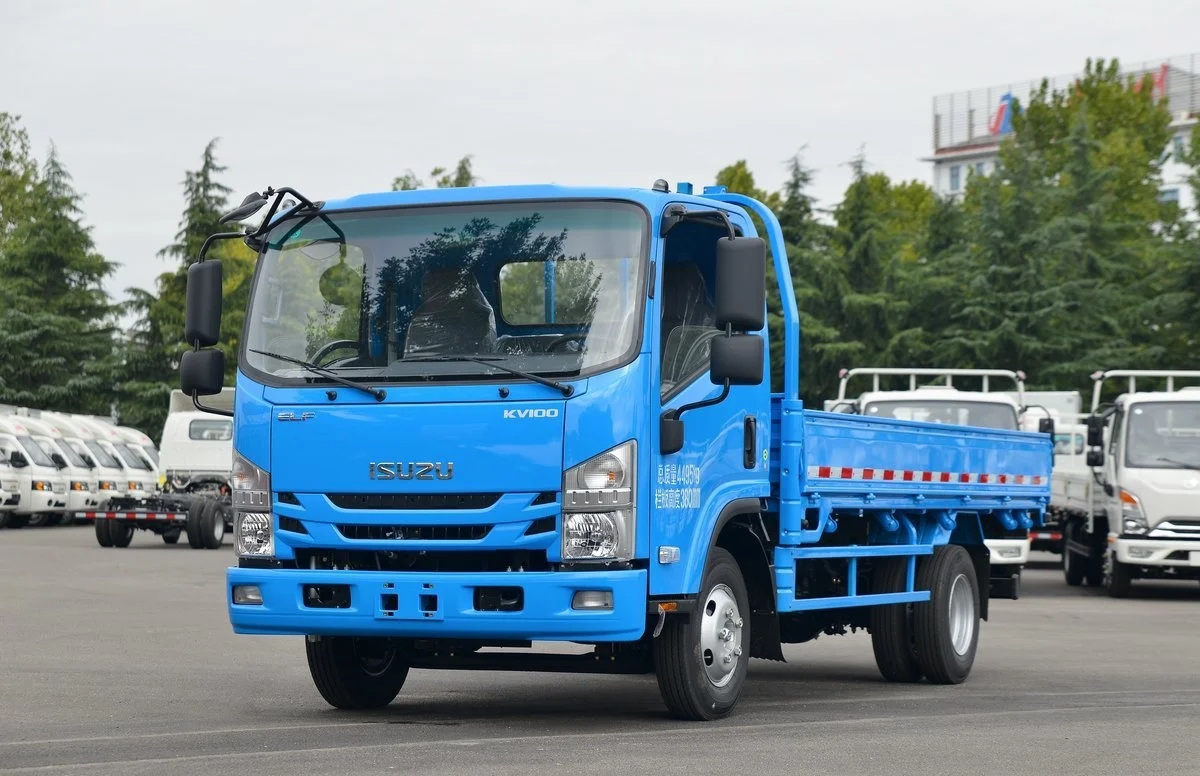 2024 коробка передач isuzu npr 4x2 дизельный грузовик Qingling Isuzu 100p грузовое шасси Электрический грузовой автомобиль