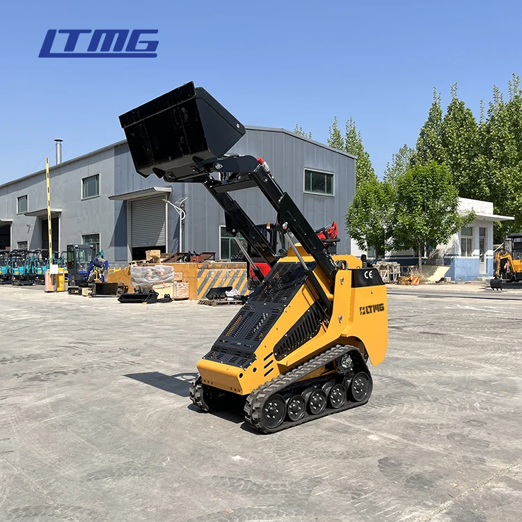 buy high quality skidsteer rubber tracked crawler pelleteuse cingoli equipos agricolas skid steer loaders