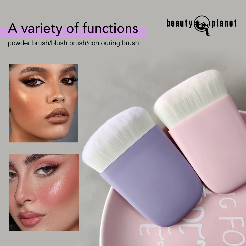 Beauty Planet Powder Brush Private Label Blush Makeup Brush Single Cosmetic Nail Art Professional Single Makeup Brush Vegan