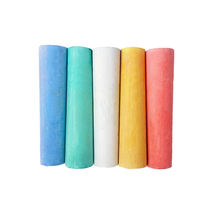 Cheap Price painting Teaching white sports Colored chalk for multiple purpose