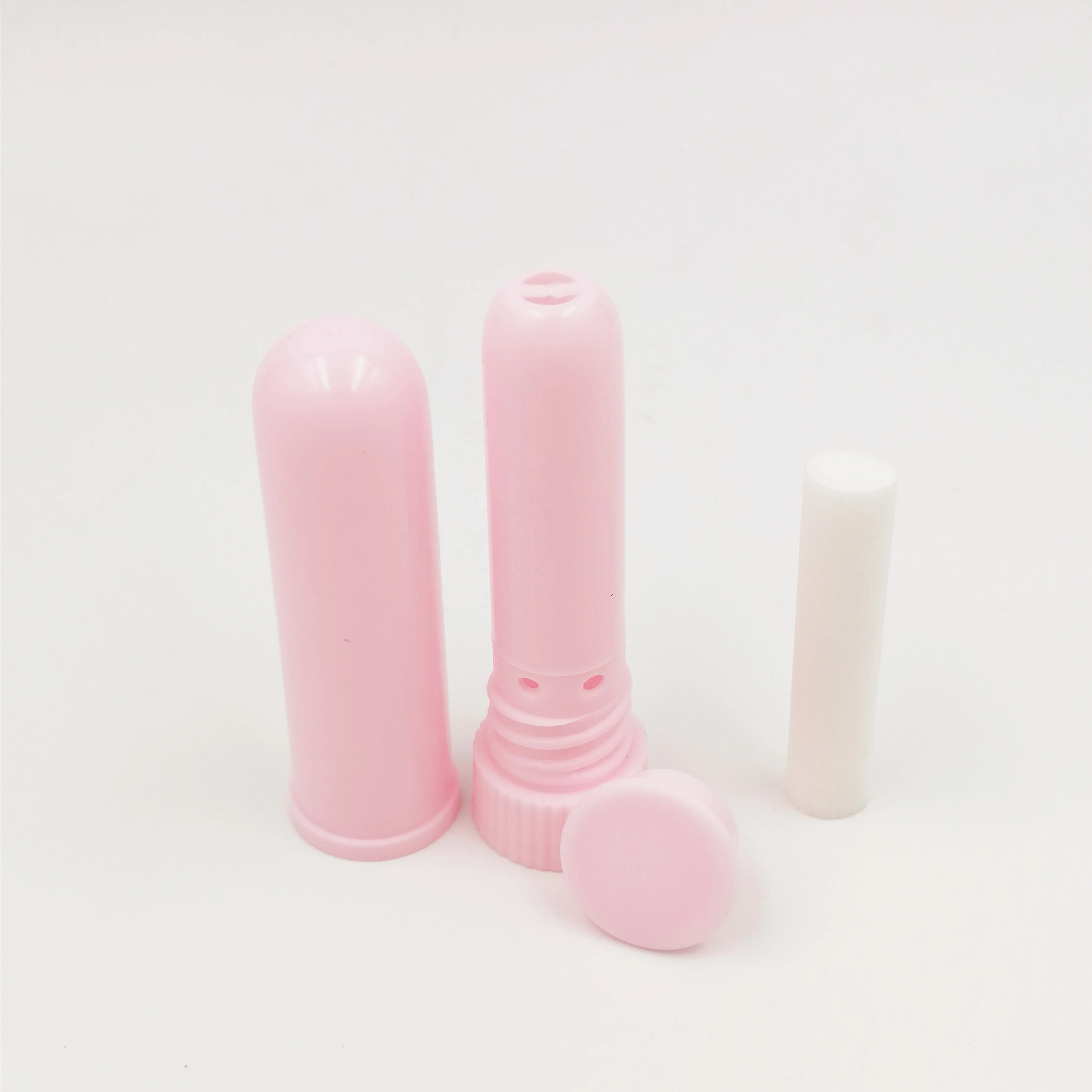 Ингалятор назальный «сделай сам», 4 части, пустые палочки для Назального ингалятора, ярко-розовый цвет