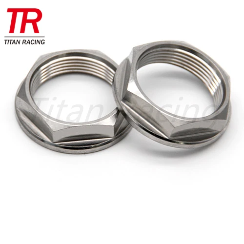 Gr5 Titanium Ducati front wheel nut M25X1,25