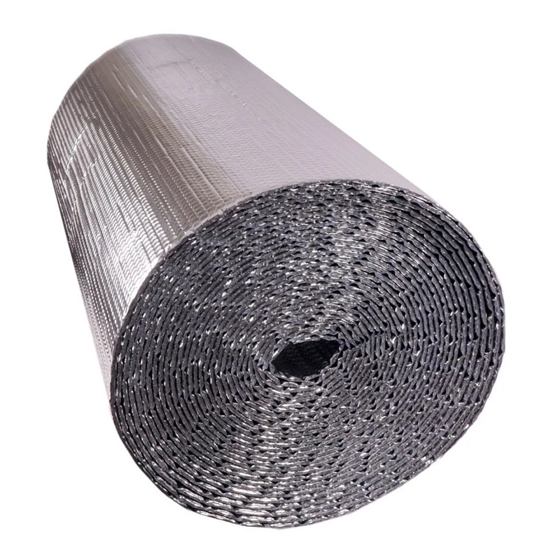 Aluminum Foil Backing Bubble Radiator Heat Reflective Material For Poultry House Insulation