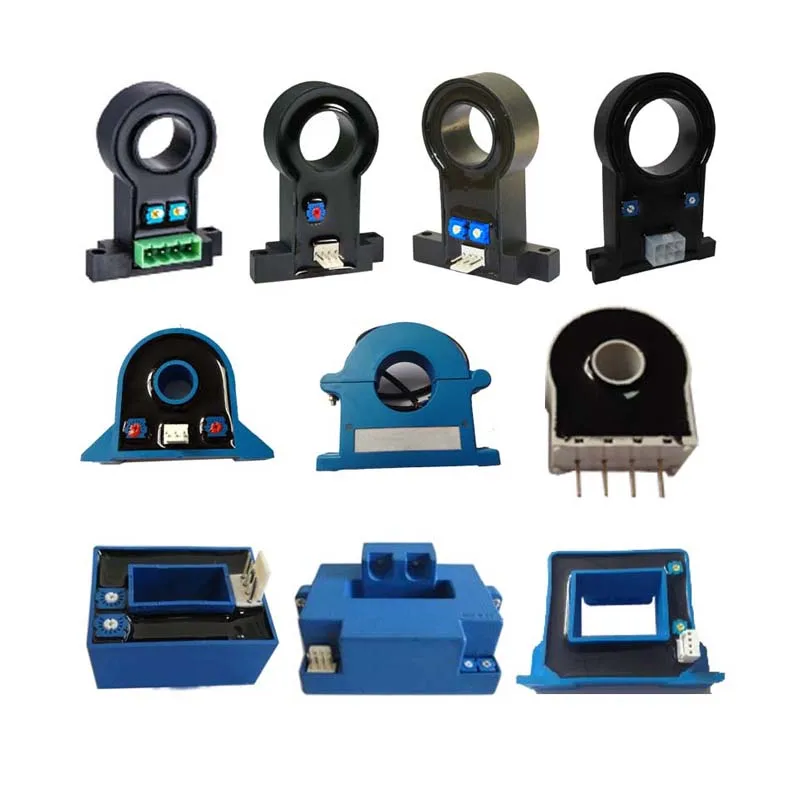 Pin Type 25~50mA Output Current Sensor AC DC Pulse Din Rail Current Transducer 25A 50A 100A  Transmitter Supply Voltage 12V 15V