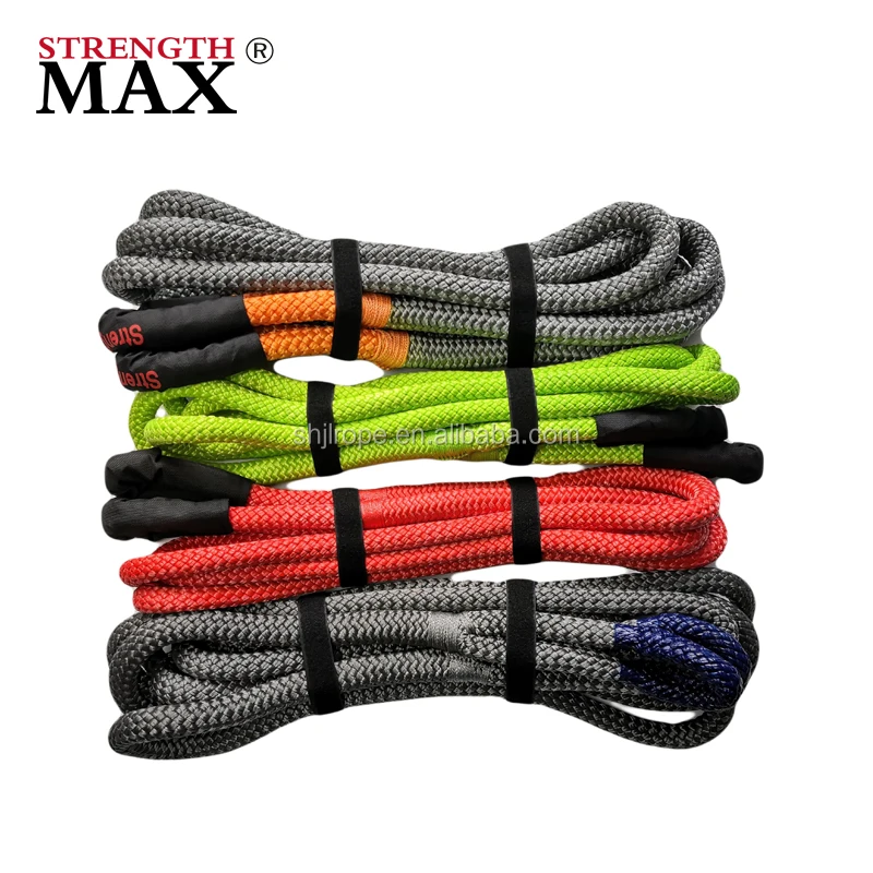 JINLI 4WD Kinetic Recovery Kit Heavy Duty Car Tow Rope kit for 4x4 Recovery Gear kit