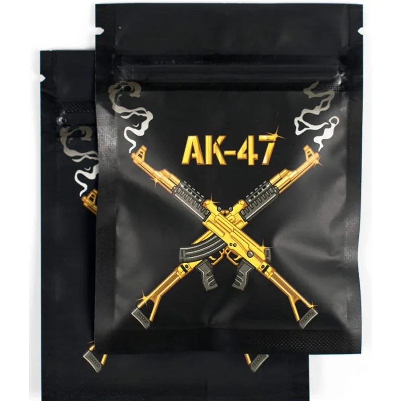 0.125 OZ Premium Edible Gummies Packaging Bags Resealable Smell Proof Mylar Bag 3.5g with Custom Printed