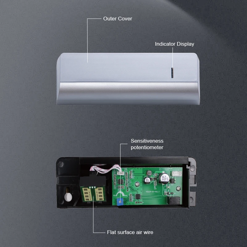 Yoursensor(YS104-G) 24GHz Doppler Microwave Motion Sensor with Automatic Door Opening Function  MicrowaveSensor