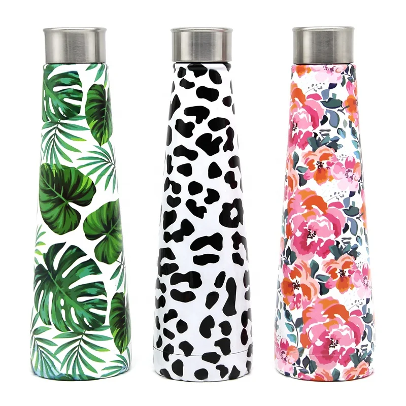 17oz Wholesale Cheap Gift Water Bottle Most Popular Product Drinking Tumbler Customize Slim Stainless Steel Water Flask
