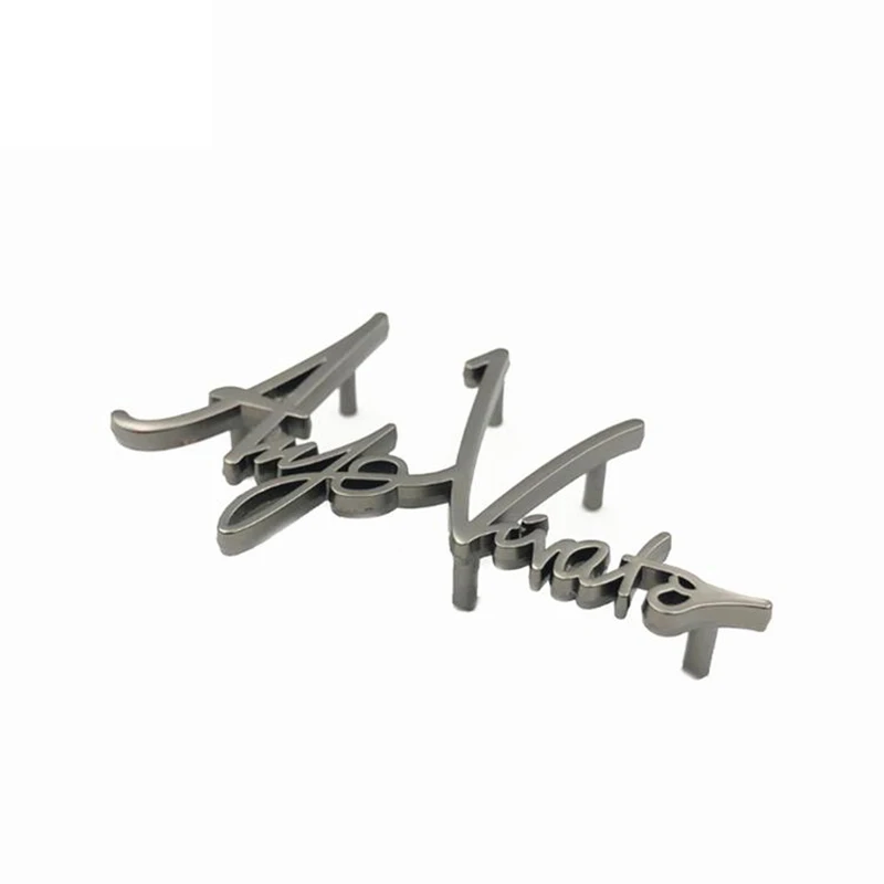 Factory Wholesale Plate Size Labels Garments Sticker Tags Apparel Metallic Printer Logo Round Jeans Sewn Metal Label For Bag