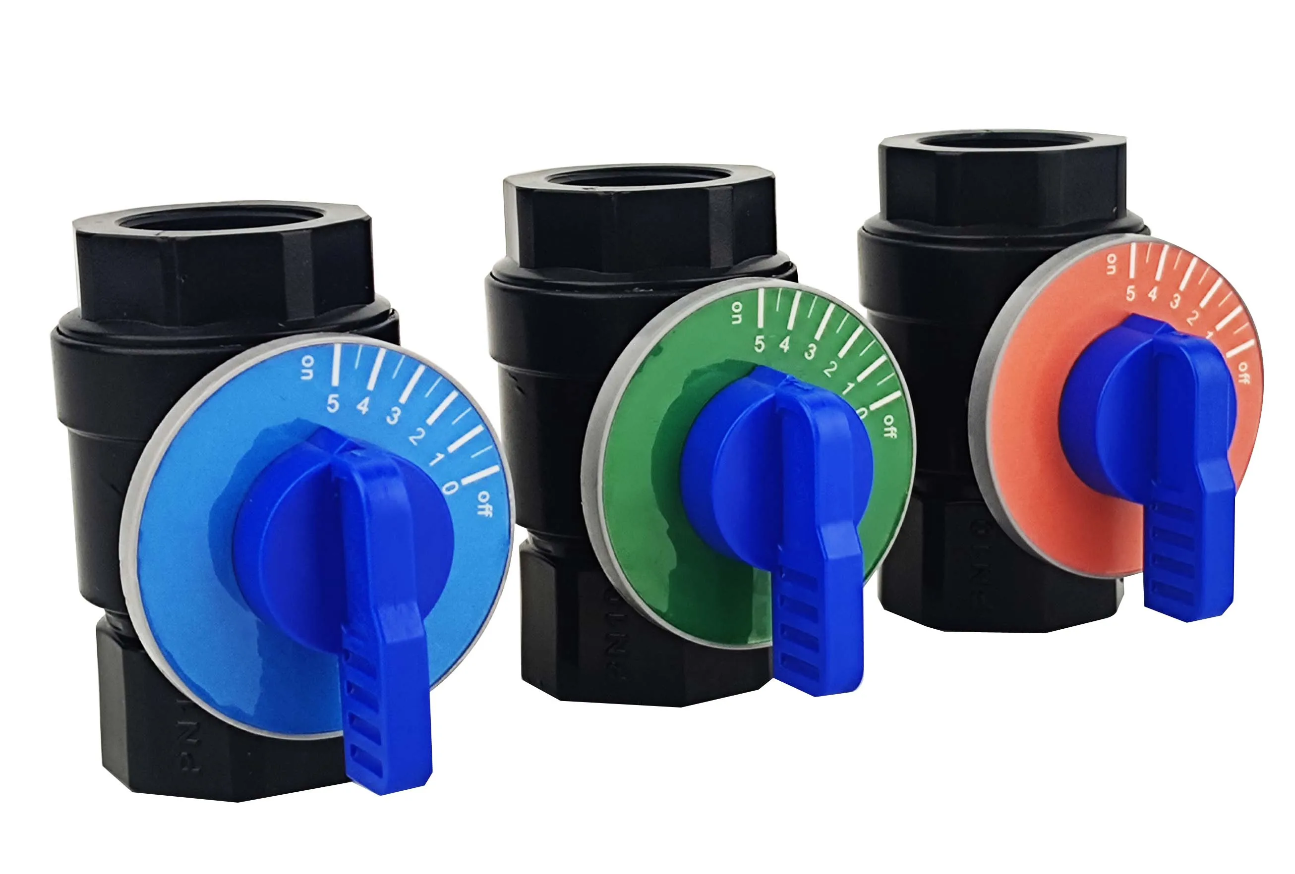 DN15 UPVC  Metering ball valve NPT threaded