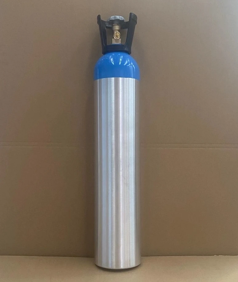 250bar Aluminum 10L CO2 Oxygen Cylinder