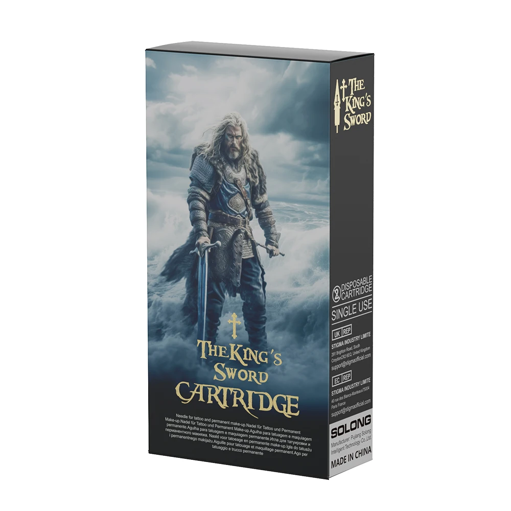 2024 New Design The kings Tattoo Needles Disposable Cartridges Tattoo For Body Art Bugpin Tattoo Cartridges Needles