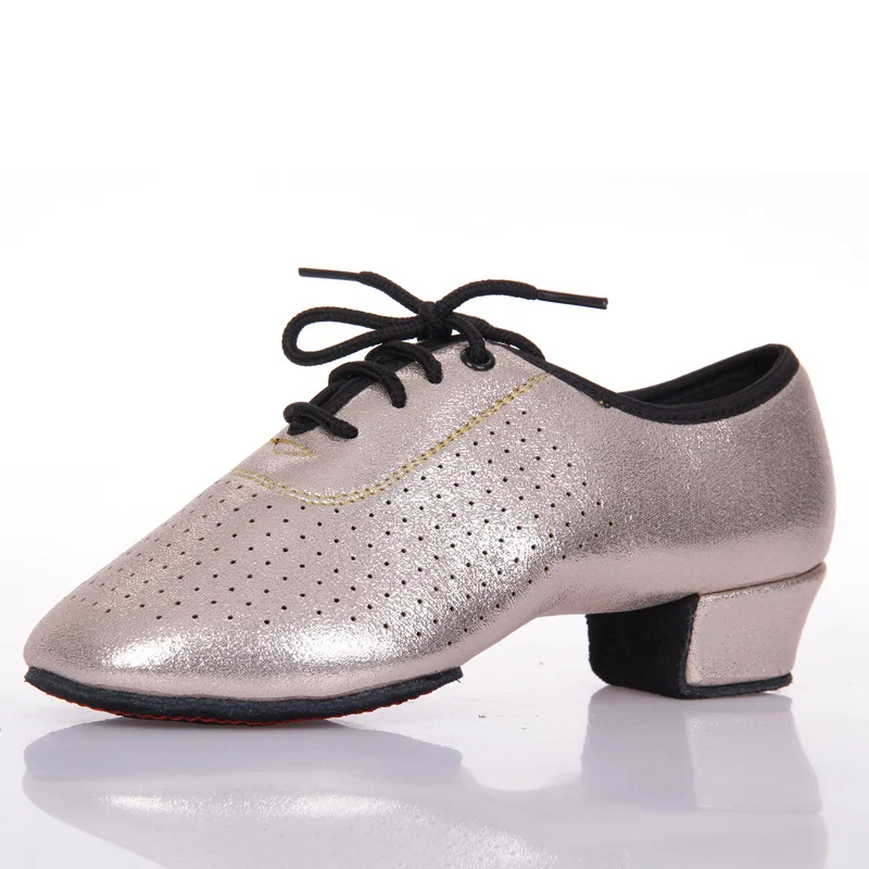 Girls Latin Dance Shoes Lace-up Ballroom Modern Salsa Rhythm Teaching Practice