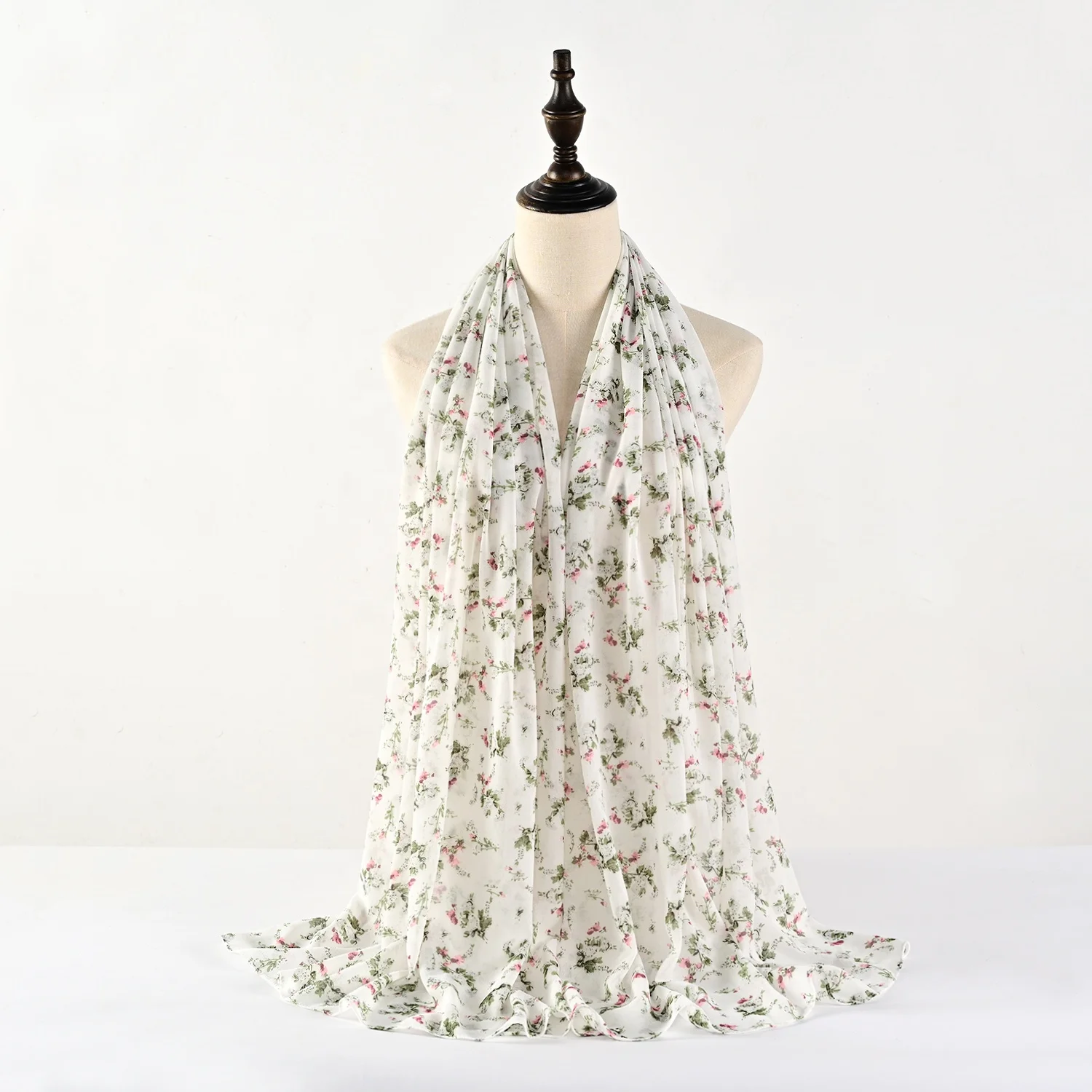 Chiffon Printed Hijabs Floral Printing Classic Paisley Headscarf Malaysia Women Scarf Hijab