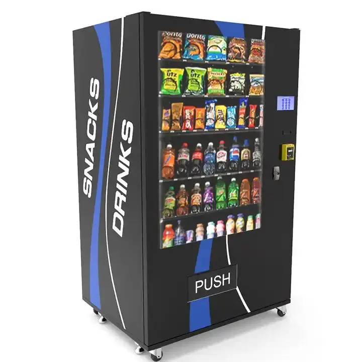 Combo Vending Machine Large Capacity Combo Candy Chip and Snack for Foods and Drinks Vending Machine for Convenient Store