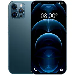 PHONE12 PRO MAX 8GB+256GB 16MP+32MP 6.7 Inch I12 PRO 4G Mobile Smartphone With Sim Card Big Battery Android Cell Phone