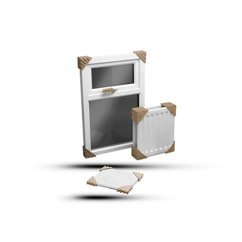 Top Quality 100% Eco-friendly Recyclable Biodegradable Customized Pulp Molded Protective Corner Pulp Packaging