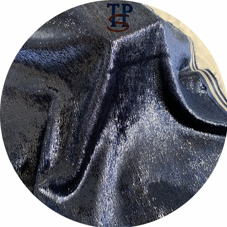 
High quality Shining Silk Velvet Fabric For Dresses Performance Costume 