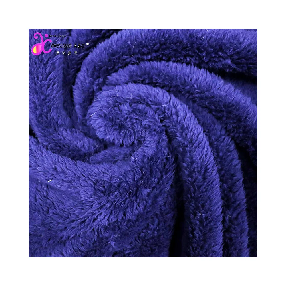 2021 Hot Sale High Quality Doubled Faces FLeece Fabric 100% Polyester Sherpa