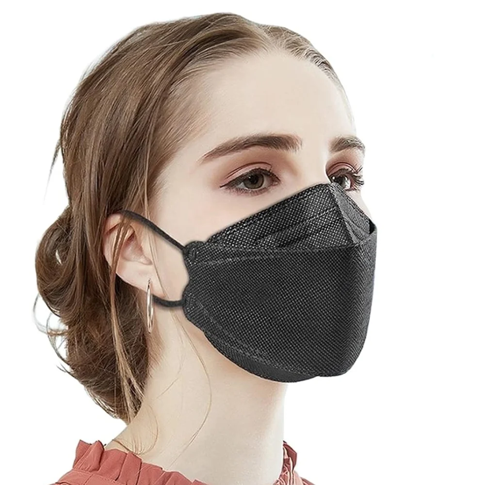 KF94 Disposable Respirator Mask with Non-Woven Face Shield Kn95 Standard Non-Woven Face Mask