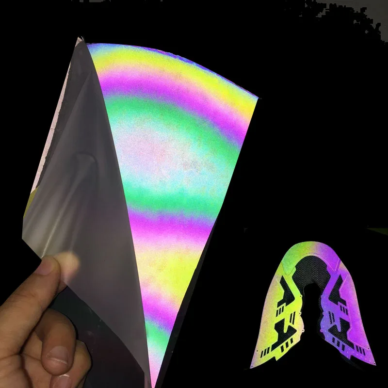 High Frequency TPU Trademark Label logo Reflective Hot melt TPU film shoes material for Clothing