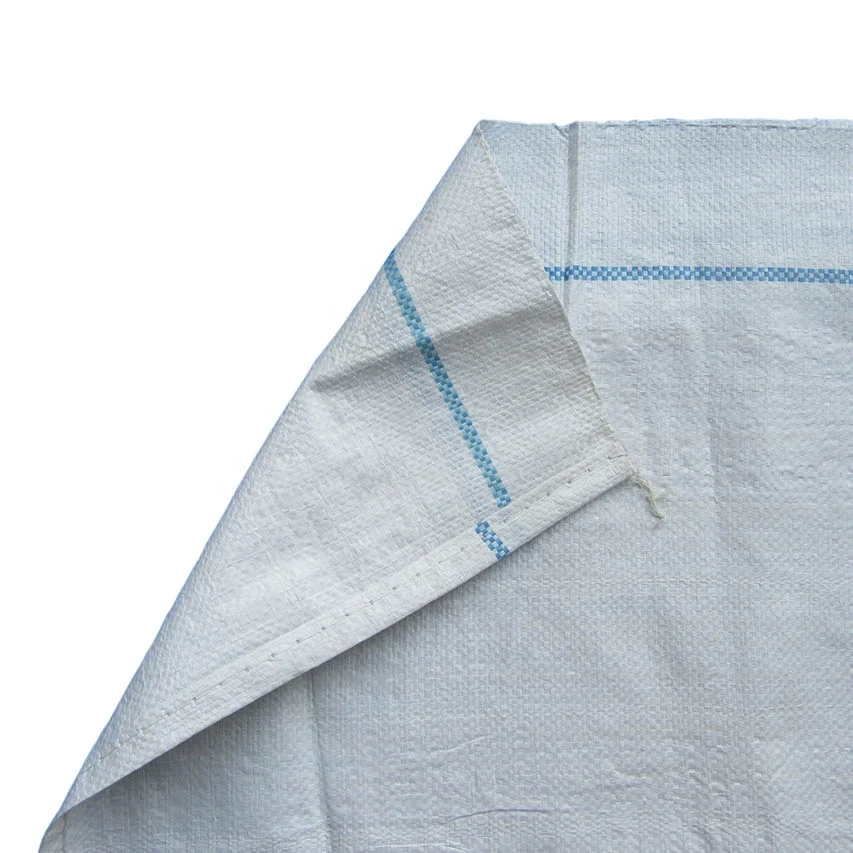 
Factory Direct Sales White Pp Woven Bag/sack For Rice Flour Food Wheat 40kg 50kg 