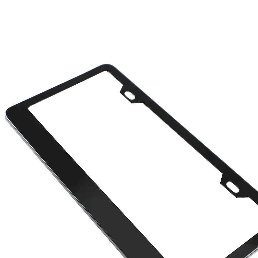 2022 hot selling Luxury Rhinestone US License Plate Frame Bling Car Accessories Stainless Steel Crystal Diamond Licenses Plates