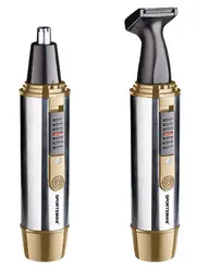 Профессиональные машинки для стрижки волос в носу, перезаряжаемая электрическая Мужская бритва