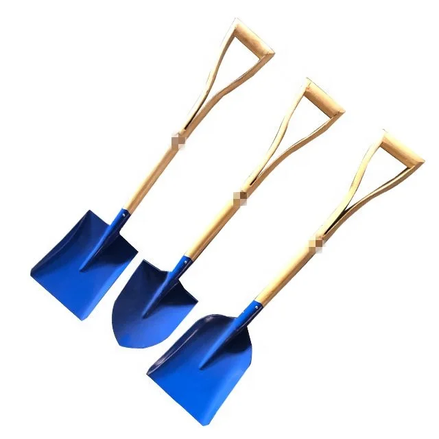 tangshan king tools South Korea market garden hand tool  wooden handle shovel metal steel handle shovel coal spade make in china