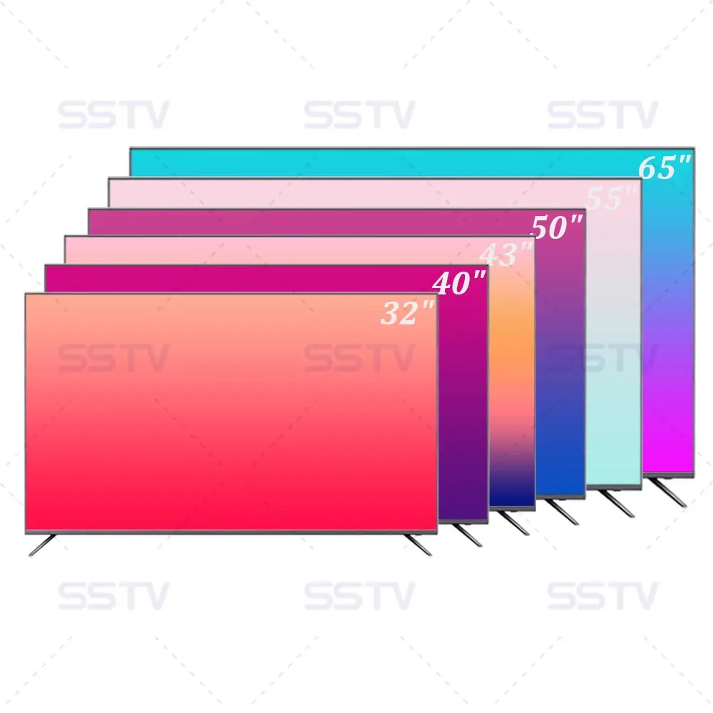 Borderless Tv 43inch Full Screen Display Ultra HD LED Tv 43 50 Inch 4K Smart Tv