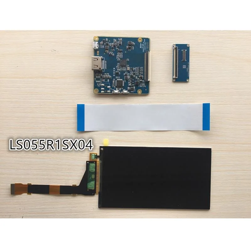 5.5 inch 2K 2560x1440 LCD screen LS055R1SX04 with driver board for 3D printer, VR, DIY projector