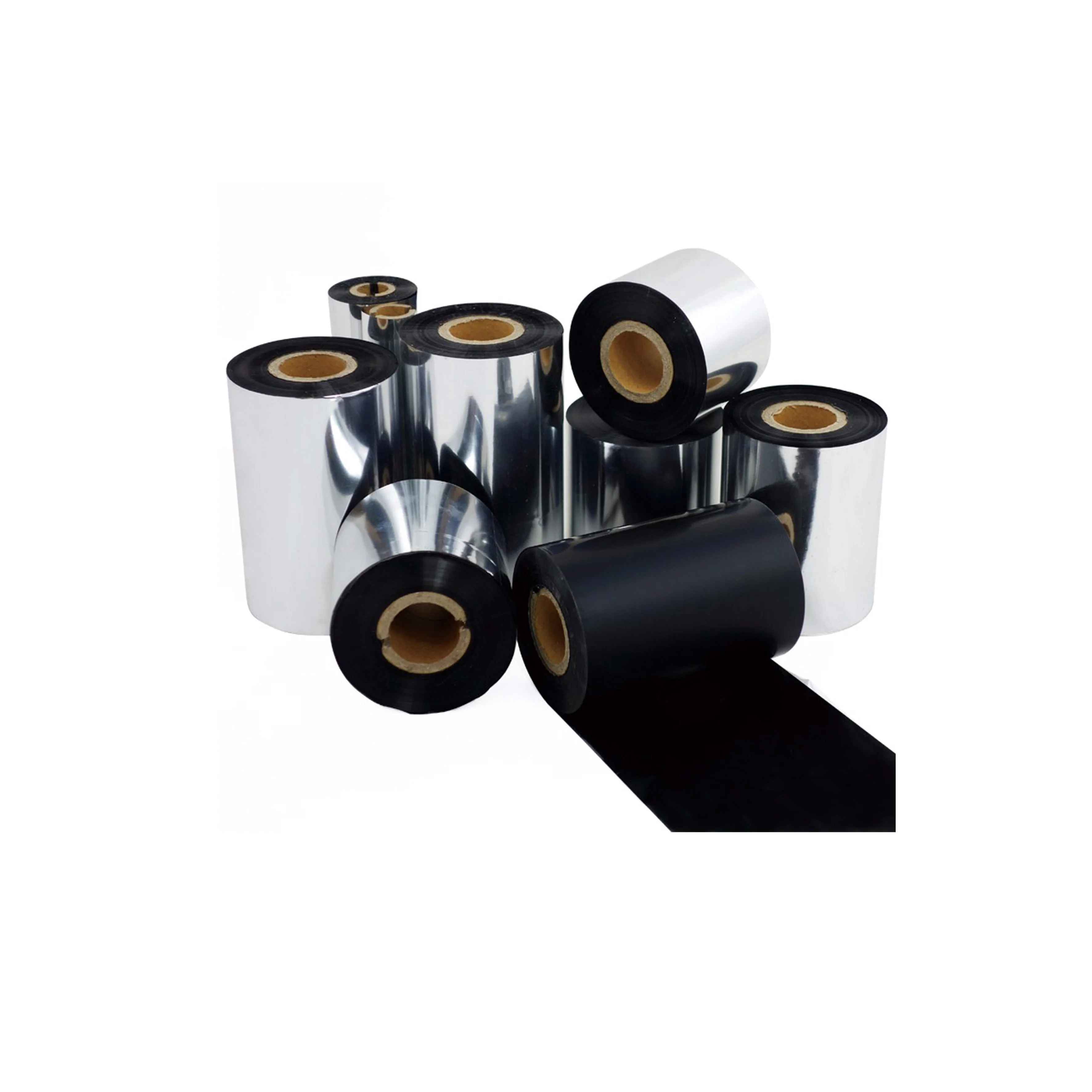 AEBO Compatible Thermal Transfer Resin  Ribbon 110mm*450m for Vinyl Sticker Zebra/TSC Printer