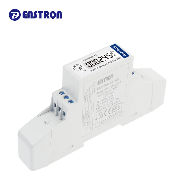 SDM120M MID Approved Multifunction RS485 Modbus RTU Single Phase Energy Meter