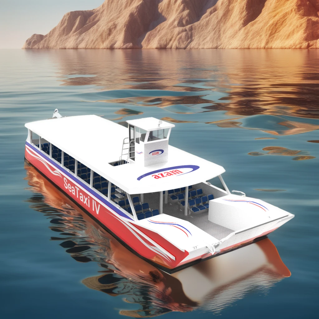 Sea King 21m Coastal Landing Craft 120 Seats Passenger Ferry Hot Sale in Aferica
