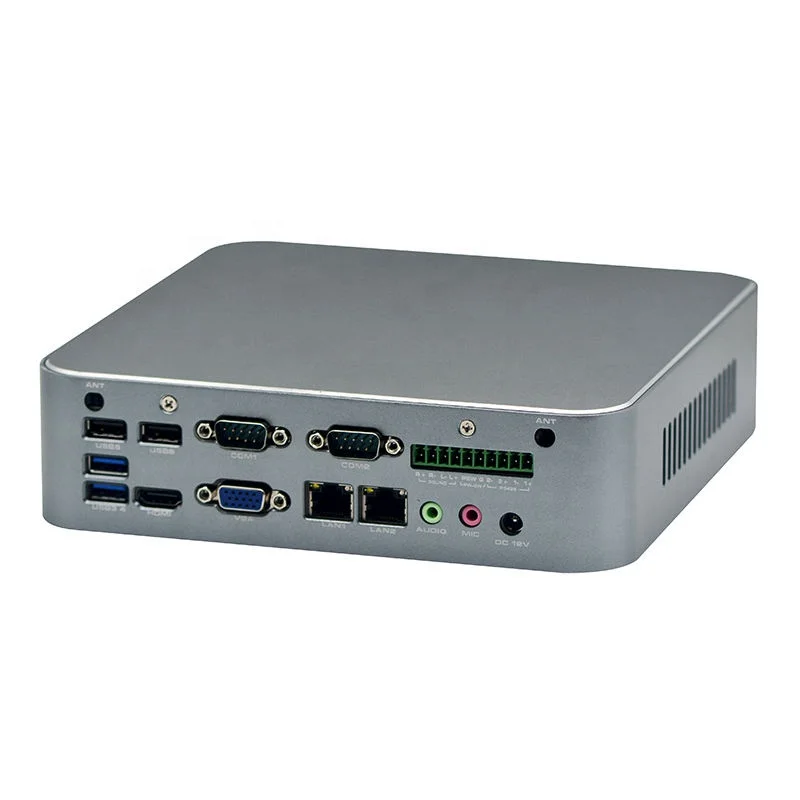 H4627Z New design dual Intel I211 LAN aluminum case Croe i7 Mini PC with Phoenix Terminal